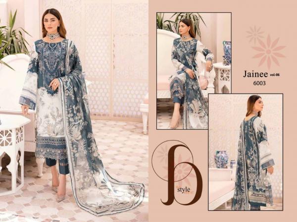 Agha Noor Jainee Vol-6 lawn Cotton Designer Dress Material